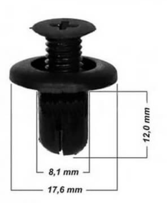 Клипса пластиковая для Ford, Hyundai, Kia, Mazda ОЕМ: 8659028000, 0G0325007A, B09251833, MB45556143 . (подкрылки, бампер, защита, внутренняя отделка). Клипса пластиковая для Ford, Hyundai, Kia, Mazda ОЕМ: 8659028000, 0G0325007A, B09251833, MB45556143 . (подкрылки, бампер, защита, внутренняя отделка).